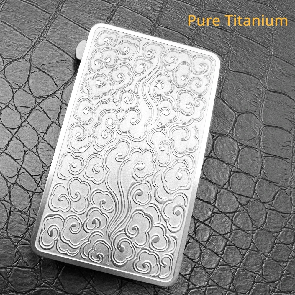 Ultra Light TA1 Pure Titanium Belt Buckle for Men 3.5/3.8MM Inner Width High-Grade Head Business Titanium Belt Buckles Wear