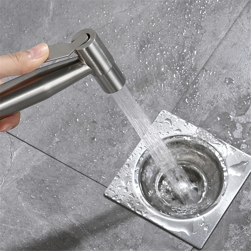 Handheld Toilet Bidet Sprayer Stainless Steel Hand Bidet Faucet Hand Sprayer Shower Head Bathroom Kitchen Faucet Accessories image 4