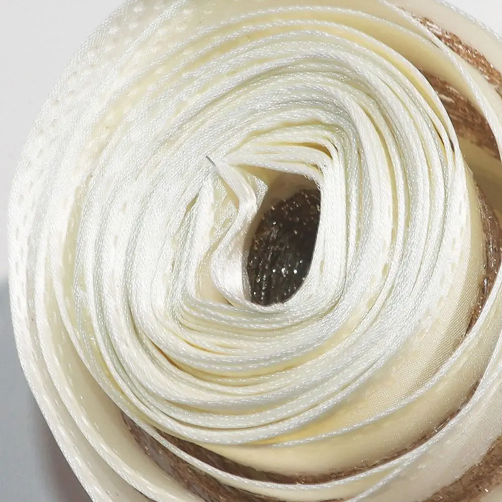 

DIY Craft Christmas Mesh Ribbon Bow Making Decorative Ribbon Floral Arrangement Ribbon Net Linen Xmas Tree Ribbon