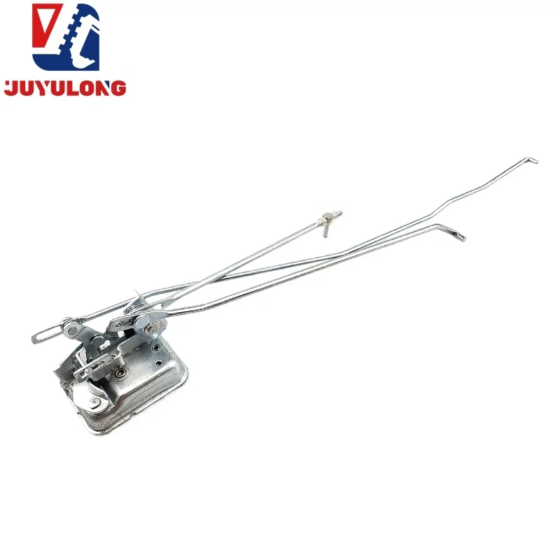 JUYULONG for the Komatsu 130 200 220 300 360-7 cab door lock external handle lock block assembly Construction Machinery Parts