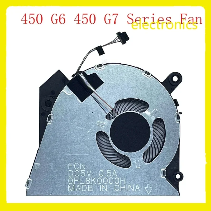 Replacement new laptop CPU cooling fan for HP ProBook 450 G6 450g6 450 G7 455r G6 Zhan 66 pro 15 G2 G3 HSN-Q16C series fan