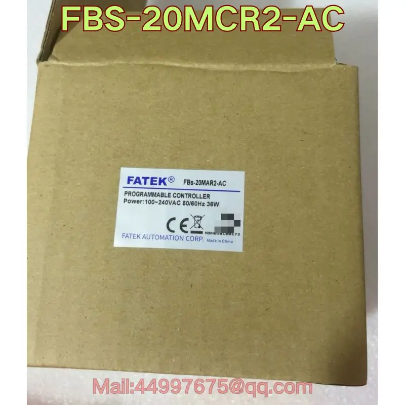 

Подержанный функциональный тест контроллера ПЛК FBS-20MCR2-AC обычно Последняя цена в сентябре 2025 г.