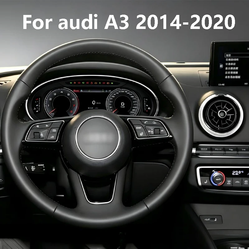 LCD Android Screen For Audi A3 2014-2020 Speedometer Car Digital Cluster Virtual Cockpit Dashboard Instrument Panel