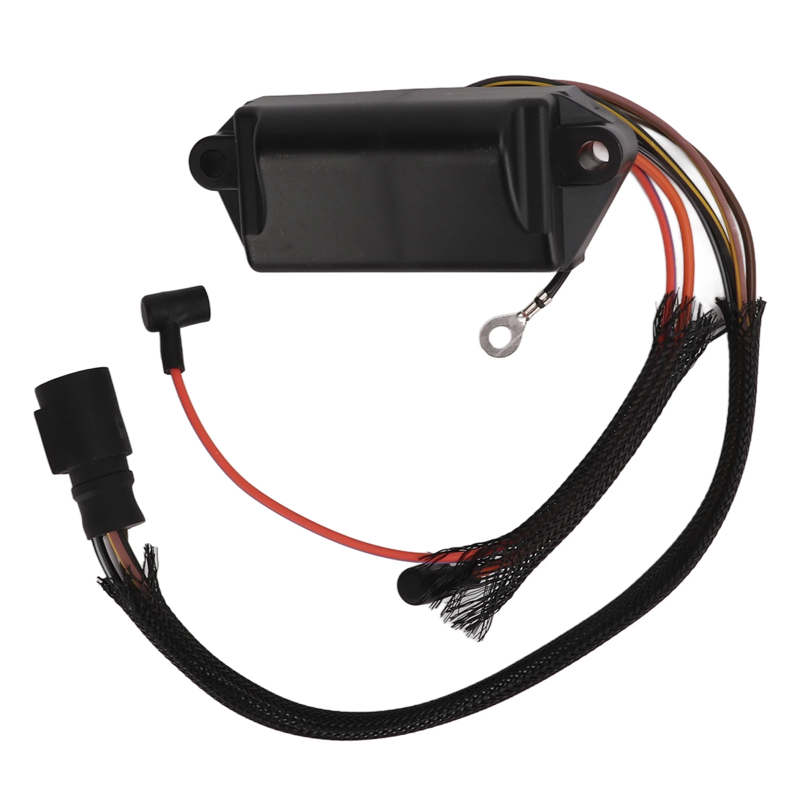 

Outboard Engine Power Pack 396141 582281 582285 Replacement for Johnson 5hp 2cyl Elect Manual Start