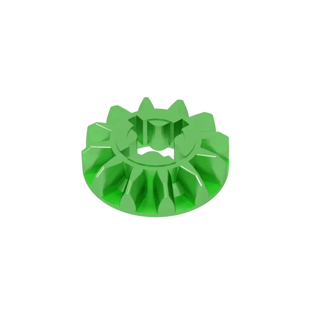 고브릭스 빌딩 블록 GDS-1101 테크니컬, 기어 12 베벨 톱니 레고 6589와 호환 어린이 DIY 교육용