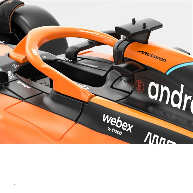 Lando Norris Racing modelo de carro para crianças, tamanho grande, 1:24, F1, MCL36, #4, fórmula um, simulação de liga, fundido, brinquedo modelo