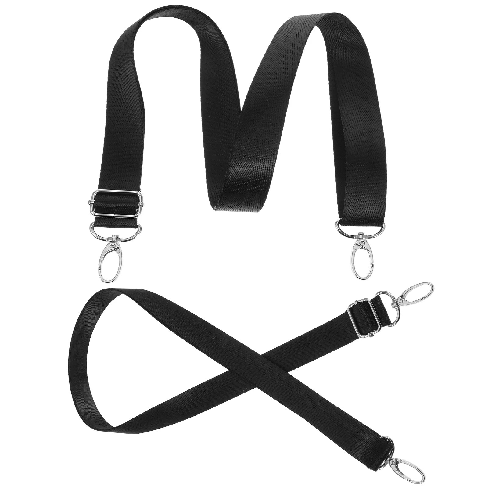 

2 Pcs Horse Blanket Leg Straps Adjustable Belly Cross Surcingles Double End Snap Accessories Replace Belt
