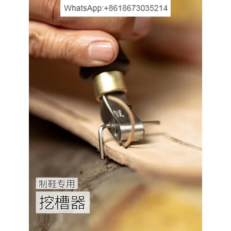 1PC for Homemade Groove Digger Sole Edging Handmade Shoe Tools One excavator 1.6 aperture