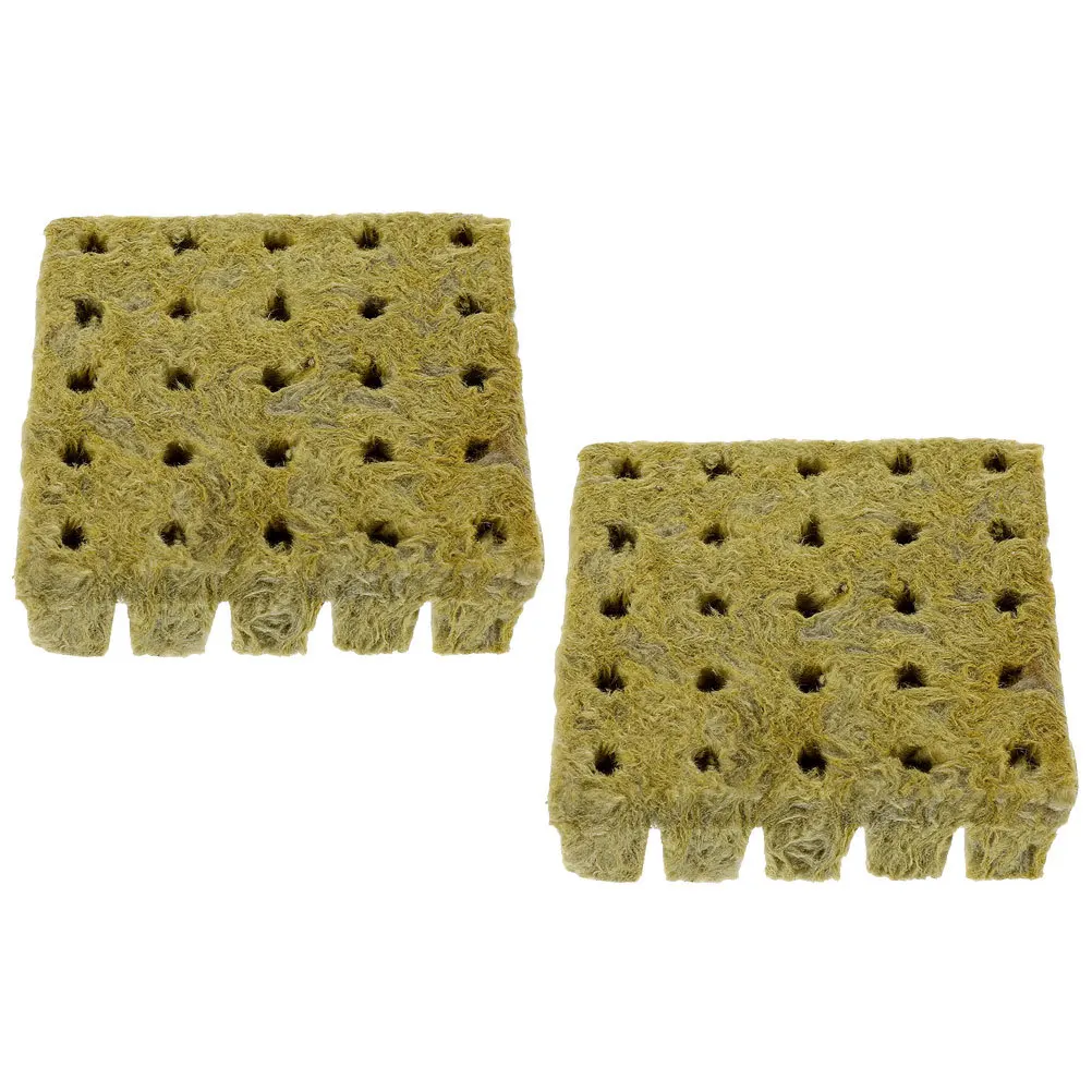 

50pcs Seedling Starter Blocks Hydroponic Grow Cubes Soilless Cultivation Nutrient Blocks Garden Supplies For Nursery Flower