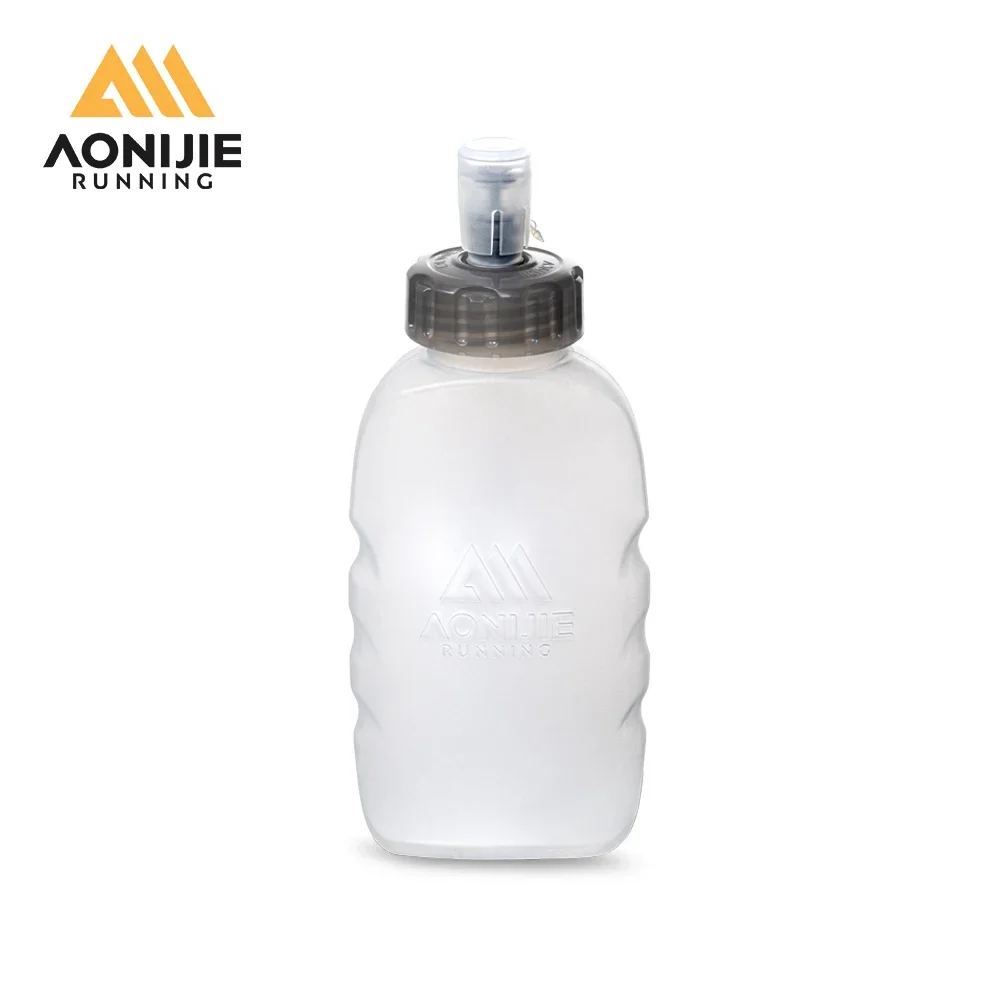 AONIJIE Outdoor Sports Water Bottle with Soft Silicone PP Marathon Off-Road Water Bottle Sports 420ml