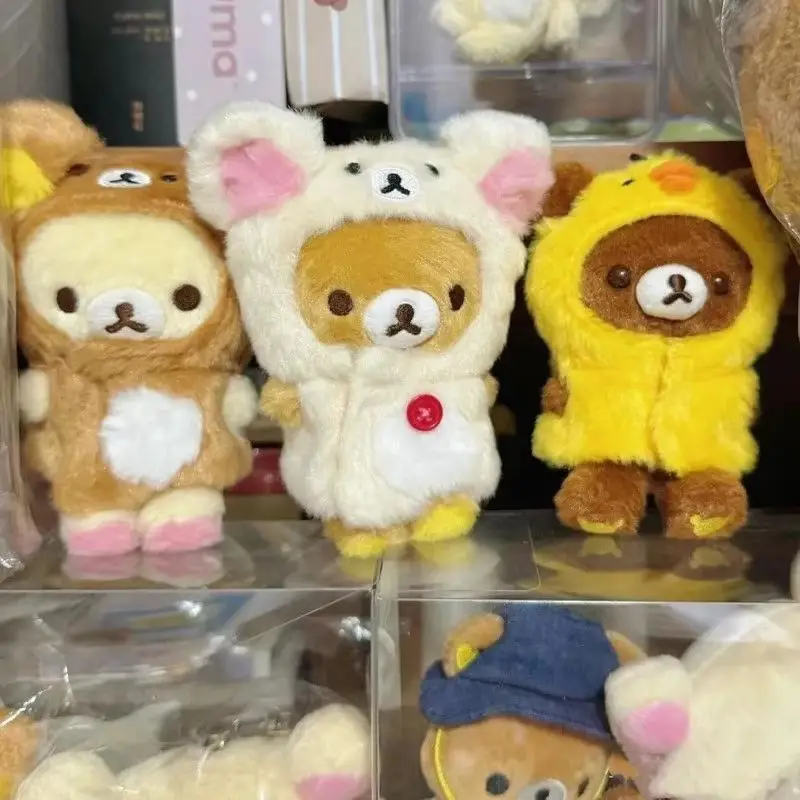 

Японская кукла Kawaii Rilakkuma 10 см, плащ, пушистые аксессуары, только одежда, игрушки, куклы и аксессуары для коллекционеров