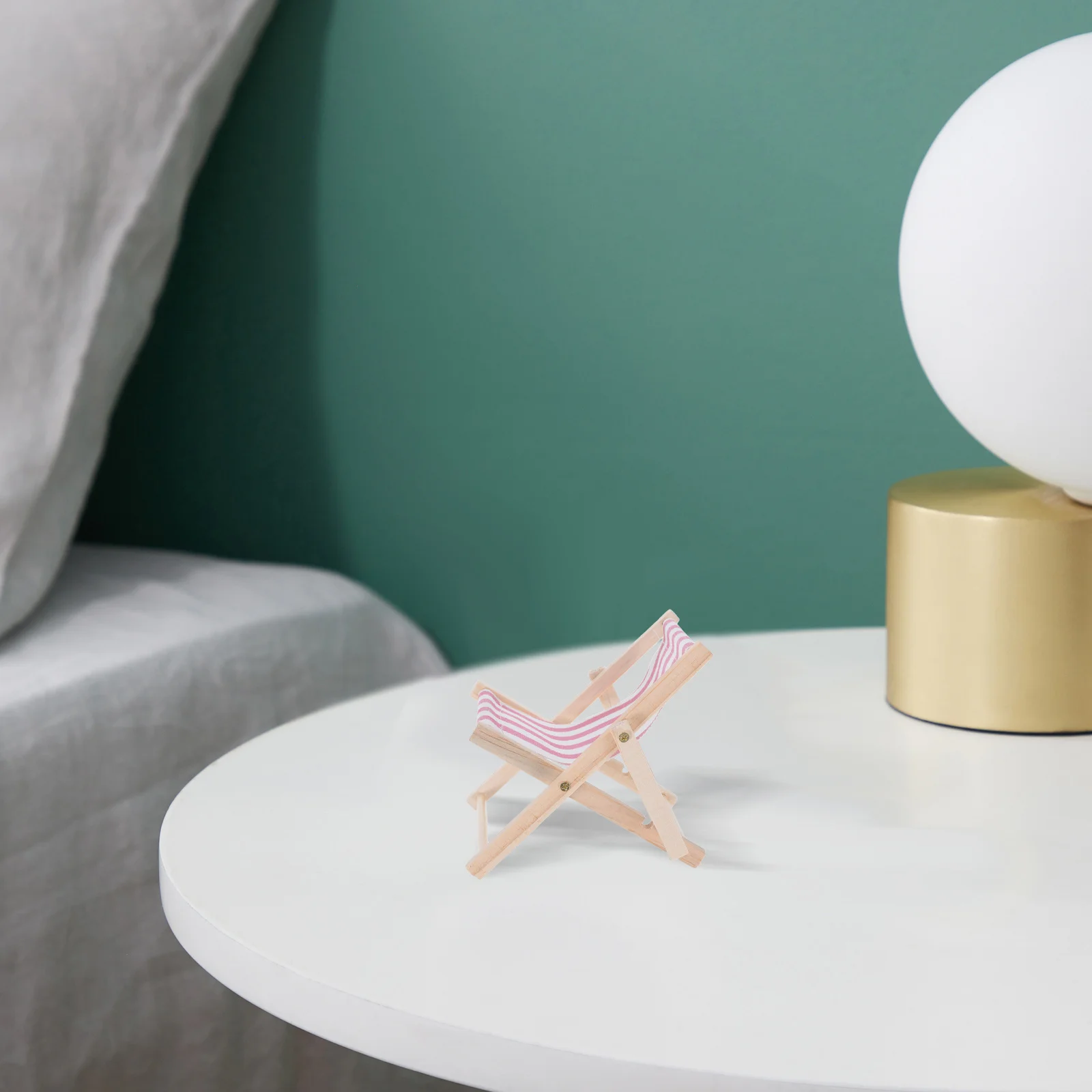 

Wooden Beach Chair Phone Holder Durable Mobile Stand Desktop Cellphone Rack Bed Sofa Hands-Free Phone Bracket Tablet Bracket