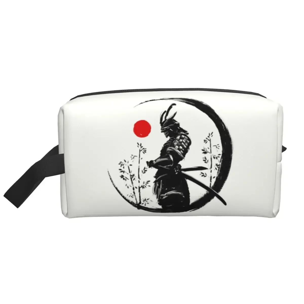 Japanese Samurai Makeup Bag for Women Travel Cosmetic Organizer Fashion Katana Bushido Storage Toiletry Bags