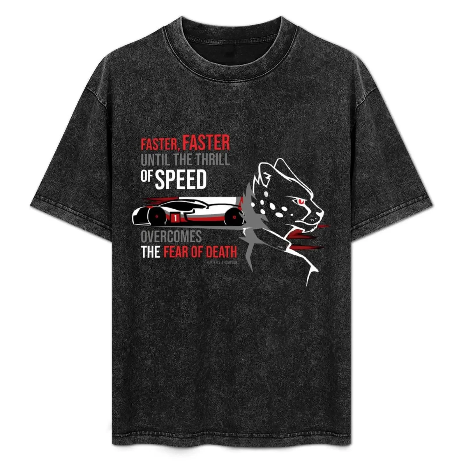 Cheetah Speed T-Shirt Stain Resistant Casual Tee