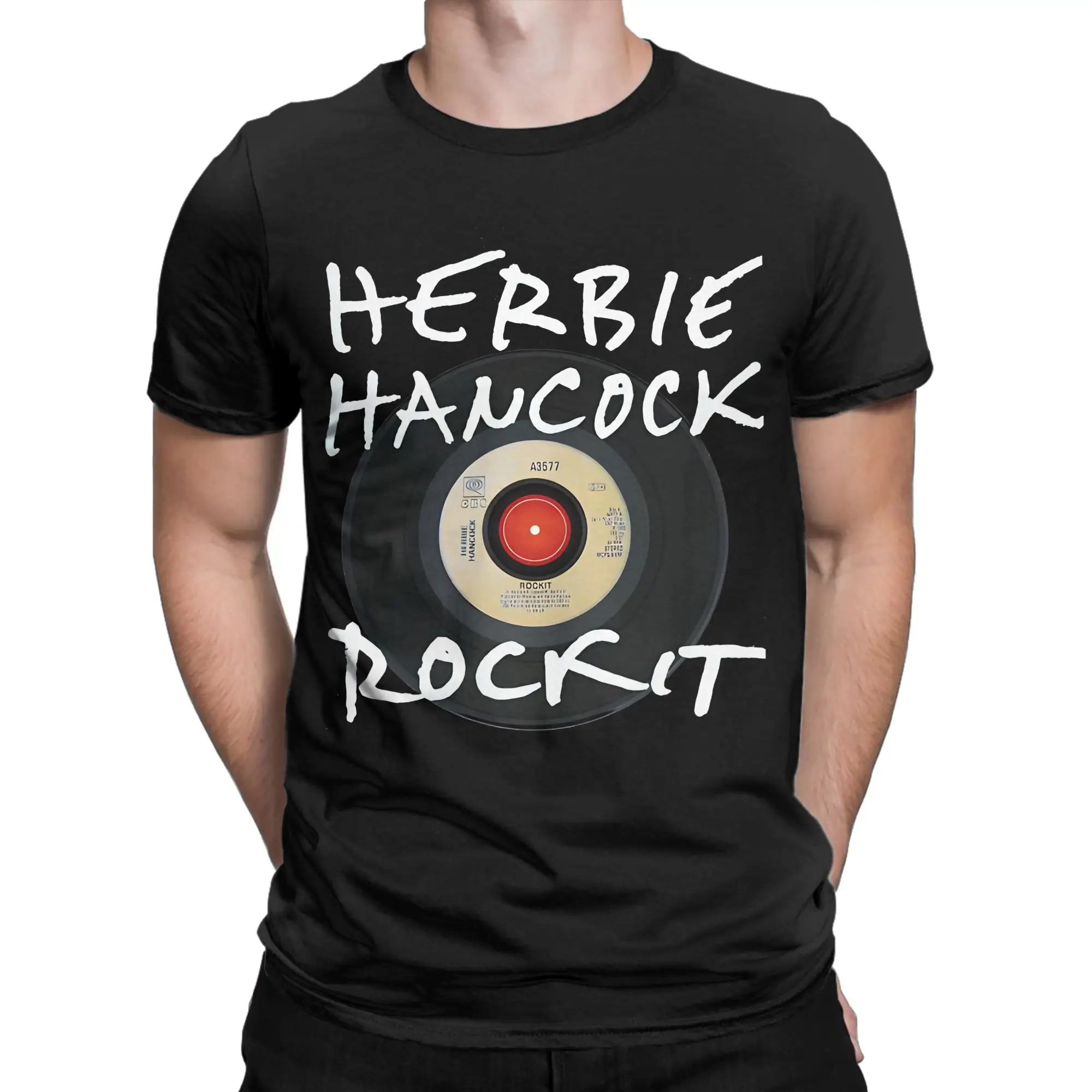 Oversized T Shirt Summer Don'T Stop It Hip Hop T Shirts Herbie Hancock Cotton Tee Shirt for Men Y2K Print Short Sleeve Clothing