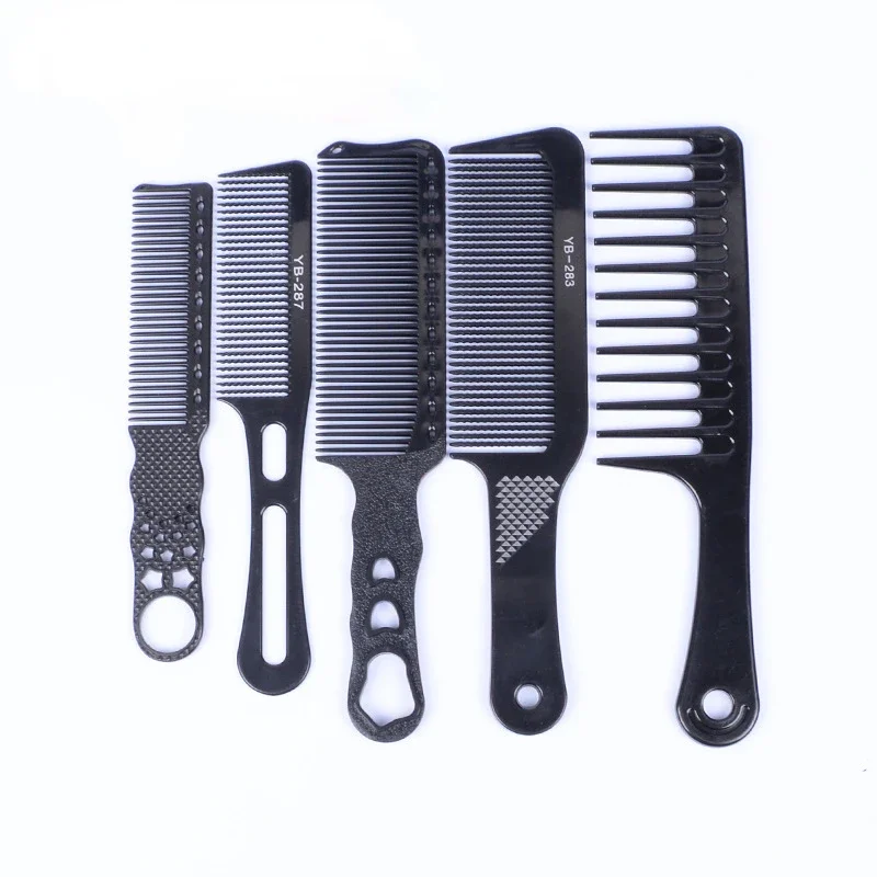 Professional Hair Cutting Comb Carbon Comb Salon Barber Styling Tool Salon Men Women Hair Styling Flat Comb Расческа Для Волос