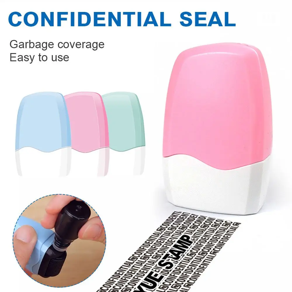 Protection Privacy Confidential Information Privacy Seal Roller Stamps Data Protection Roller Stamp Security Stamp