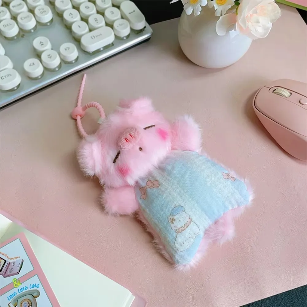 School Bags Mouse Wrist Pad Bean Bag Stuffed Animals Bear Dog Animal Pendant Multi-functional Panda Rabbit Keychain Backpack