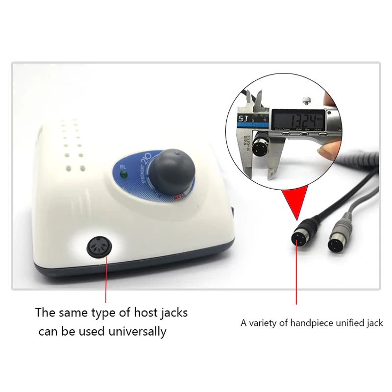 Lime Électrique Professionnelle pour Enlever le Verhéritage à Ongles, Pliable, Machine Up200, 35000