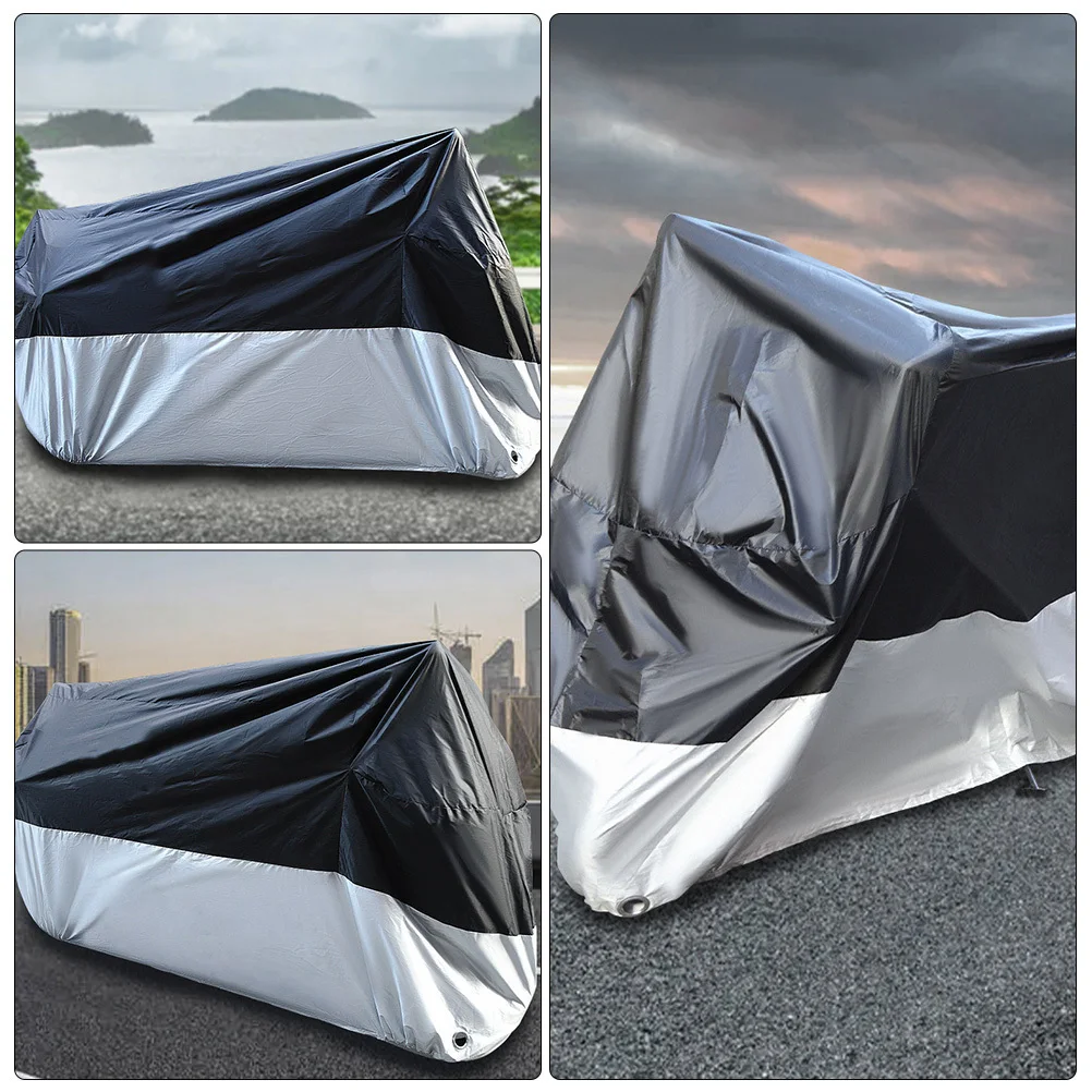 

1Pcs Waterproof Sunproof Motorcycle Cover Tear-Resistant Wear-Resistant Protection for Outdoor Storage Rain Uv Wind