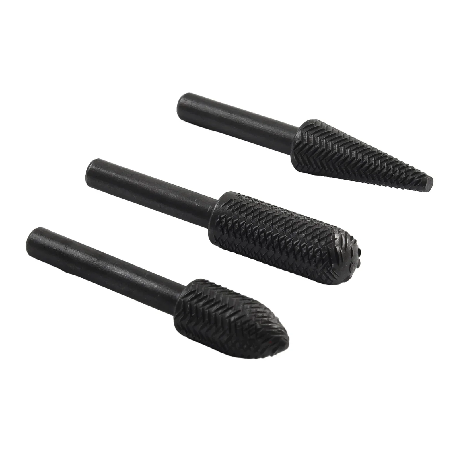 Precision Tools, 5Pcs Set Rotary Rasp File for Metal, Wood, and Plastic, Assorted Sizes for Grinding and Shaping
