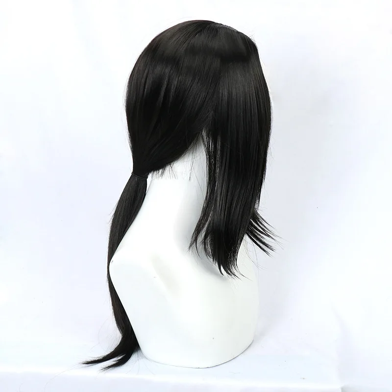 Naruto Uchiha Itachi estilo preto anime peruca cosplay de seda de alta temperatura