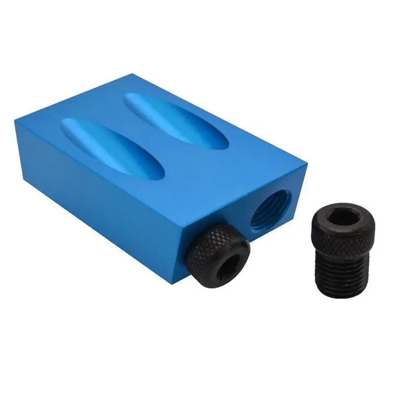 14PCS Diagonal hole positioning fixture 15 degree angle M6-M8-M10 Woodworking oblique hole metal drilling tool
