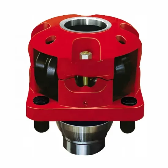 Oil well drilling rig rotary table roller kelly bushing