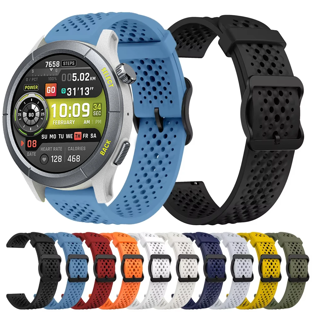 �y�Z�[�����z22mm�ʋC���V���R���o���h Amazfit Cheetah Pro/Round�p �X�|�[�c�X�g���b�v Amazfit Balance 2/Bip 6 5 5 Unity/GTR 47mm/ GTR2 3 4�p