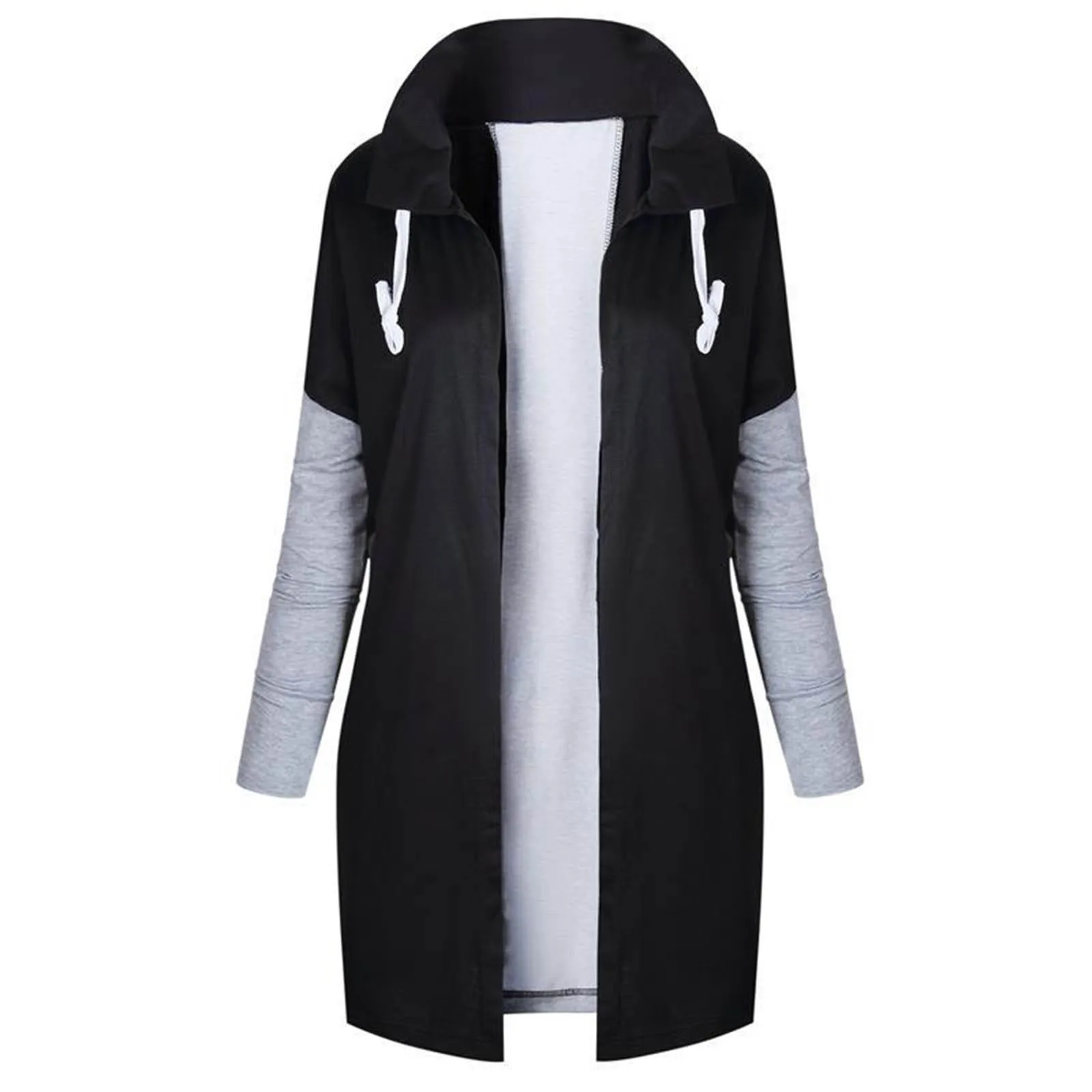 Plus Size Hooded Sweatshirt Short Pullover Fashion Loose Long Sleeve Female Pullover Oversized Hoodies For Women Top Худи