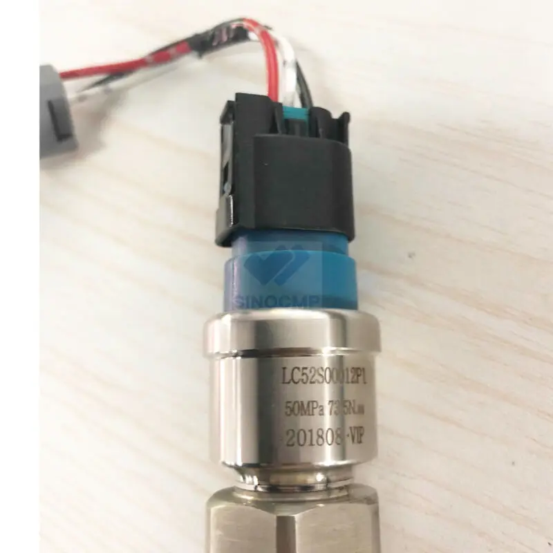 LC52S00012P1 YY52S00033F1 High Pressure Sensor 50Mpa With 3 Pins For Kobelco SK160LC/210LC/250LC/290LC/330LC-6E SK200/200LC-6ES