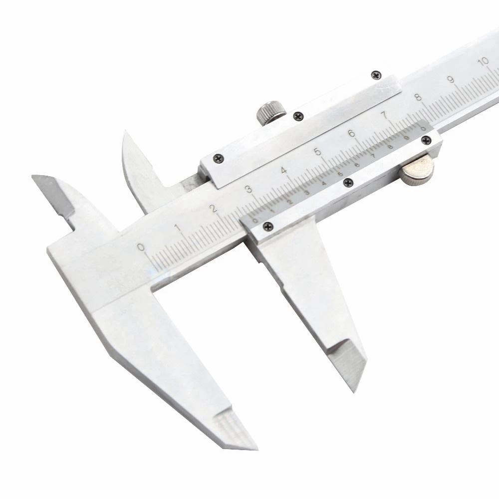 

High precision stainless steel caliper measuring Tool vernier caliper calipers slide calliper rule 0-200mm