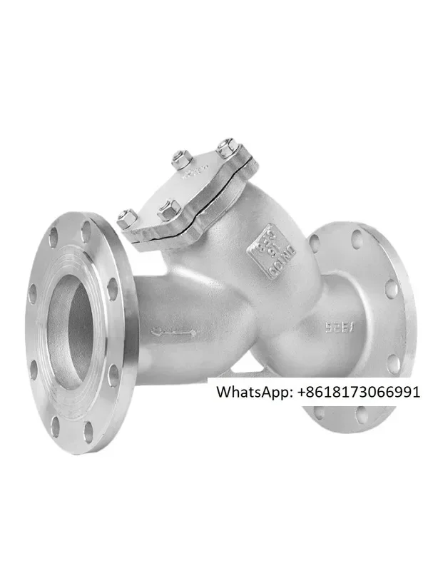 

304 stainless steel flange Y-shaped filter GL41W-16P heavy-duty pipeline steam valve drain and dirt removal valve