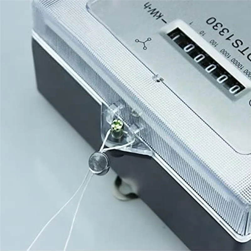 Sealing Pliers Set - Sealing Crimper , 60 Pcs Lead Seals, 60 Pcs Steel Wires - Perfect For Lead Diameter 10Mm-ABGL