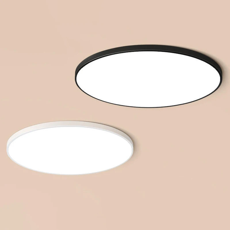 1Pc Plafoniera a LED a tripla prova Lampade e lanterne a prova di umidità Luci rotonde semplici per camera da letto Lampade e lanterne per balcone