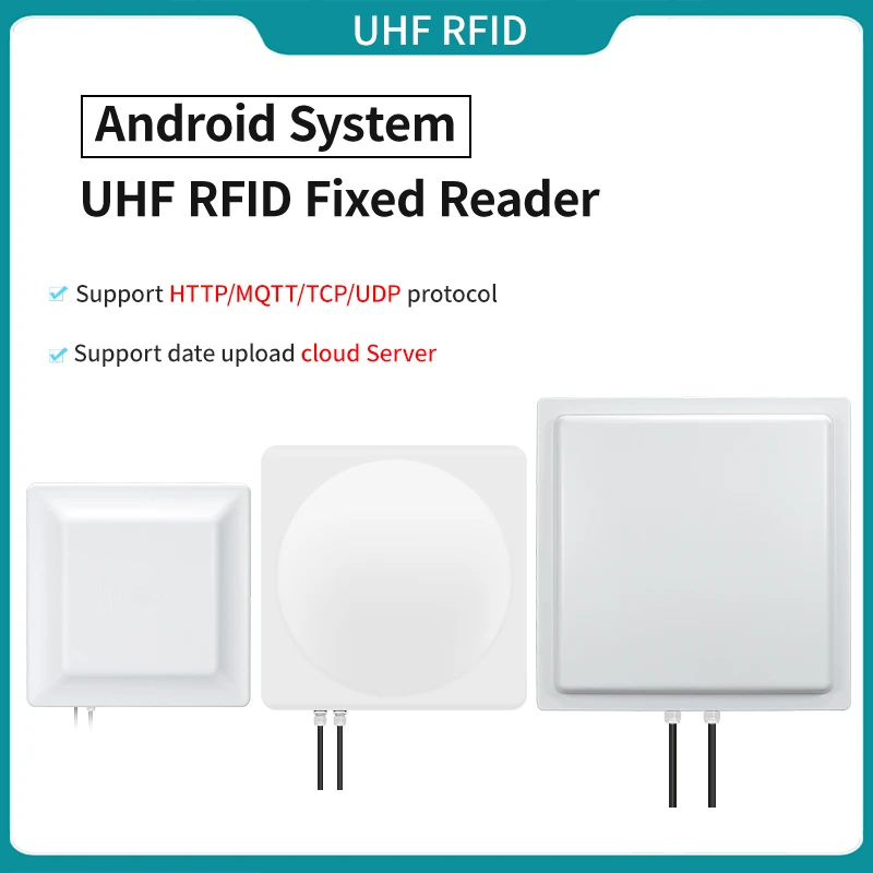 UHF RFID Integrated Reader MQTT Android WIFI 4G Communication Long Range RFID Card Reader
