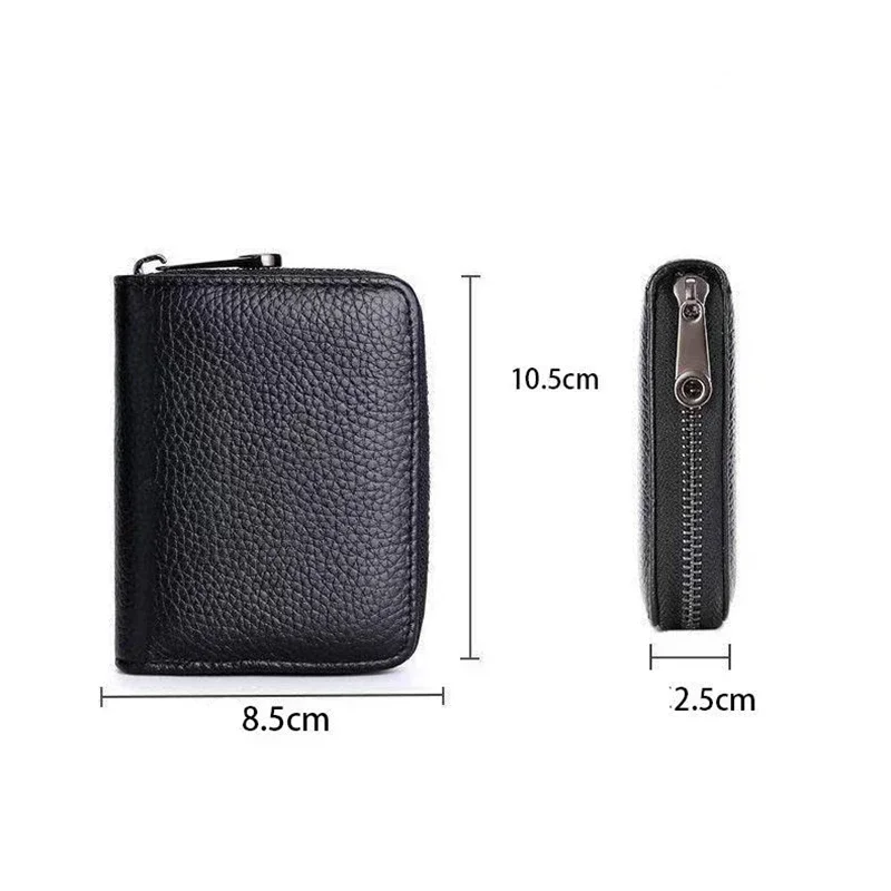 New 20 Slot Cards Holders Business Bank Credit Bus ID Card Holder Cover Coin Pouch Anti Demagnetization Wallets Bag Organizer