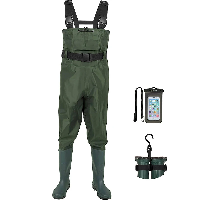 Fishing Wading Boots Rubber Pants Lightweight Breathable Men and Women Alike