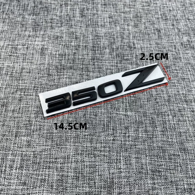 ثلاثية الأبعاد المعادن Fairlady Z350 Z370 سيارة درابزين شعار جذع شارة ملصق لنيسان قاشقاي جوك بولسار سنترا ألتيما شعار الملحقات