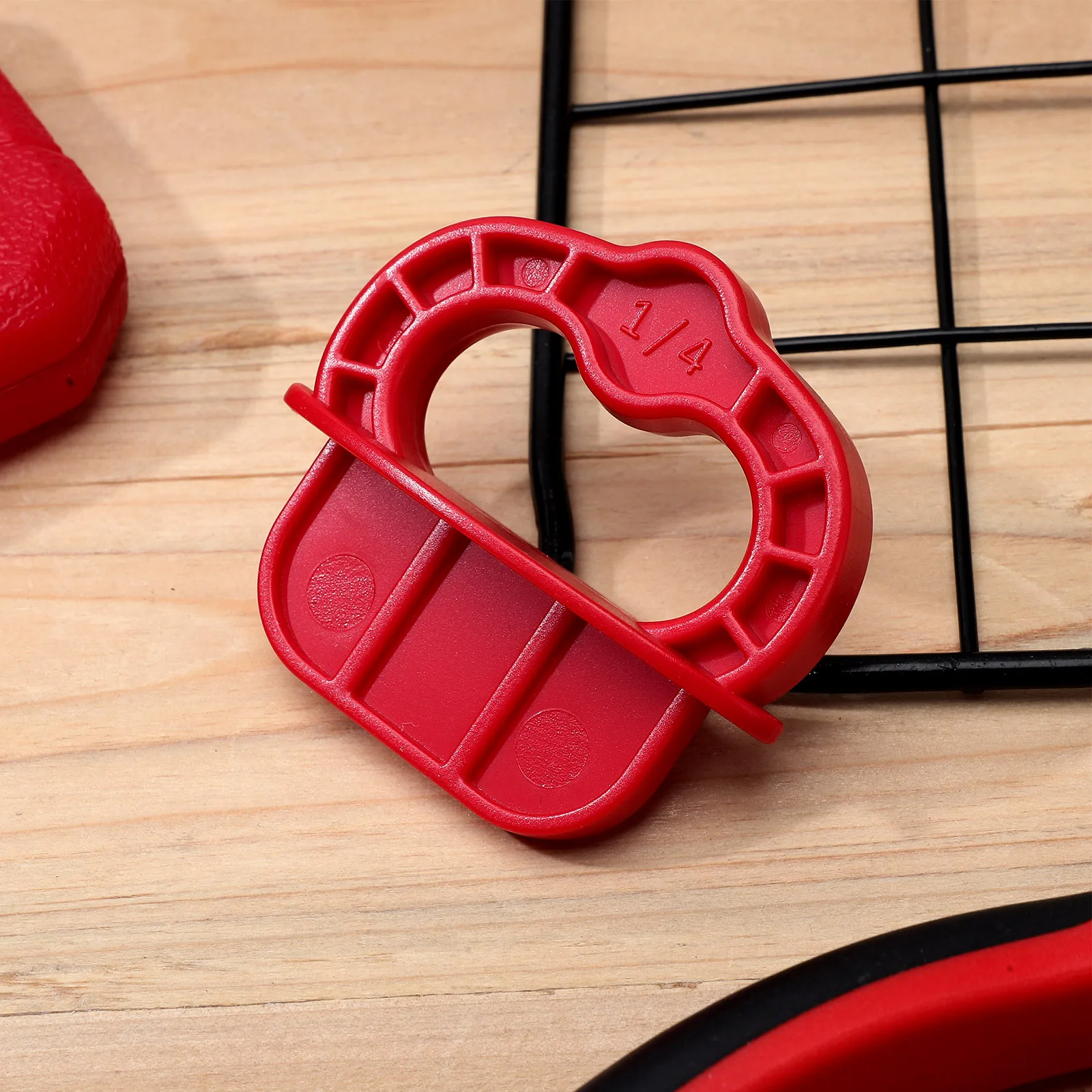 

12 Pcs Deck Board Spacer Rings 1/4 Inch Mezzanine Tool Decking Board Spacer Rings for Decking Installation Gardening Supplies