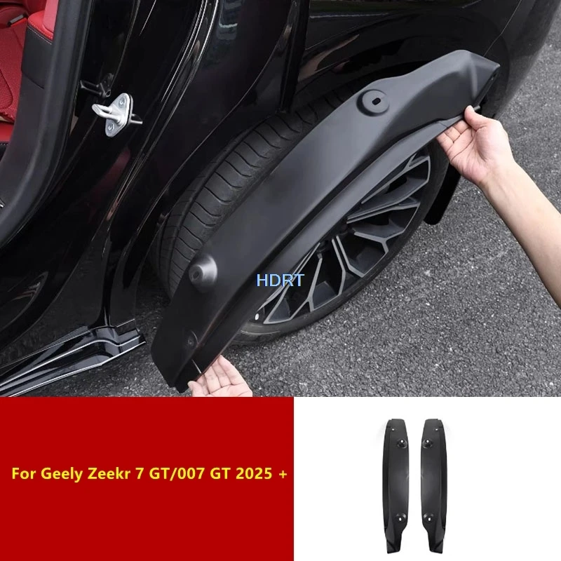 

For Geely Zeekr 7 GT/007 GT 2025 + Car Styling Front Rear Wheel Splash Mud Flap Plate Liner Mudguard Fender Cover Accessories