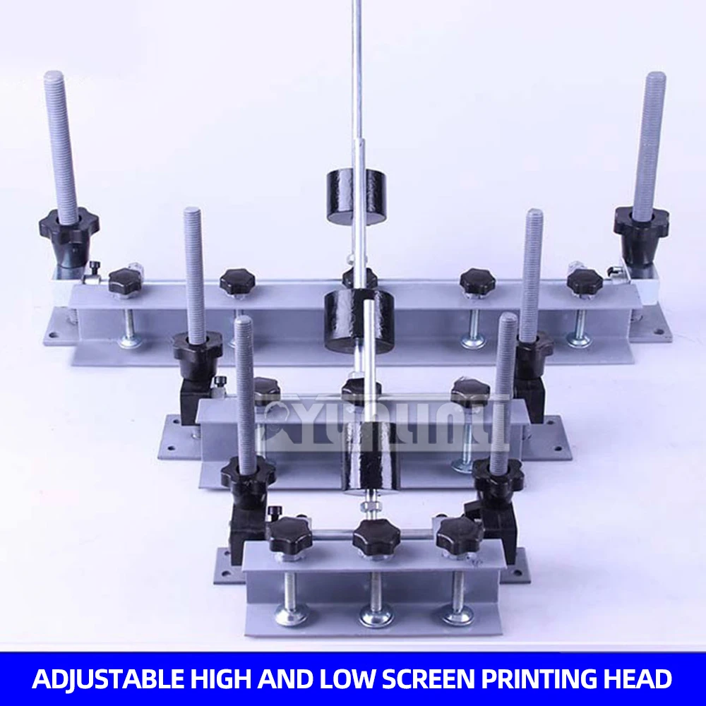 50cm Head Simple Screen Printing Machine Adjustable Height Screen Printing Head 3D Screen Printing Machine 2025 NEW