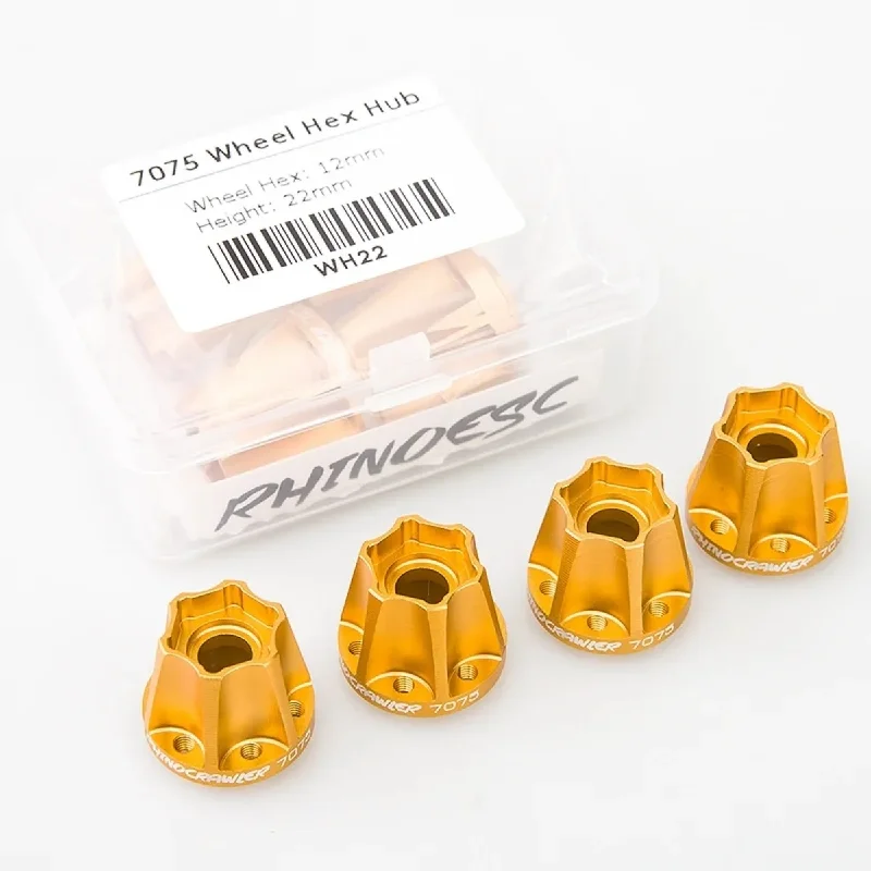 Badak 4 Buah 6Mm 9Mm 12Mm 15Mm 18Mm 22Mm RC Roda Hex Hub untuk 1/10 Crawler 1.9 2.2 Roda Axial SCX10 Capra MOA Shafty