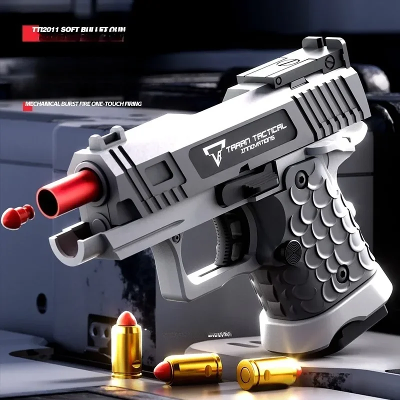 ミニ2011シェルスローイングミニピストル連続発射エアソフトブローバック空銃おもちゃ屋外CS武器男の子大人向け