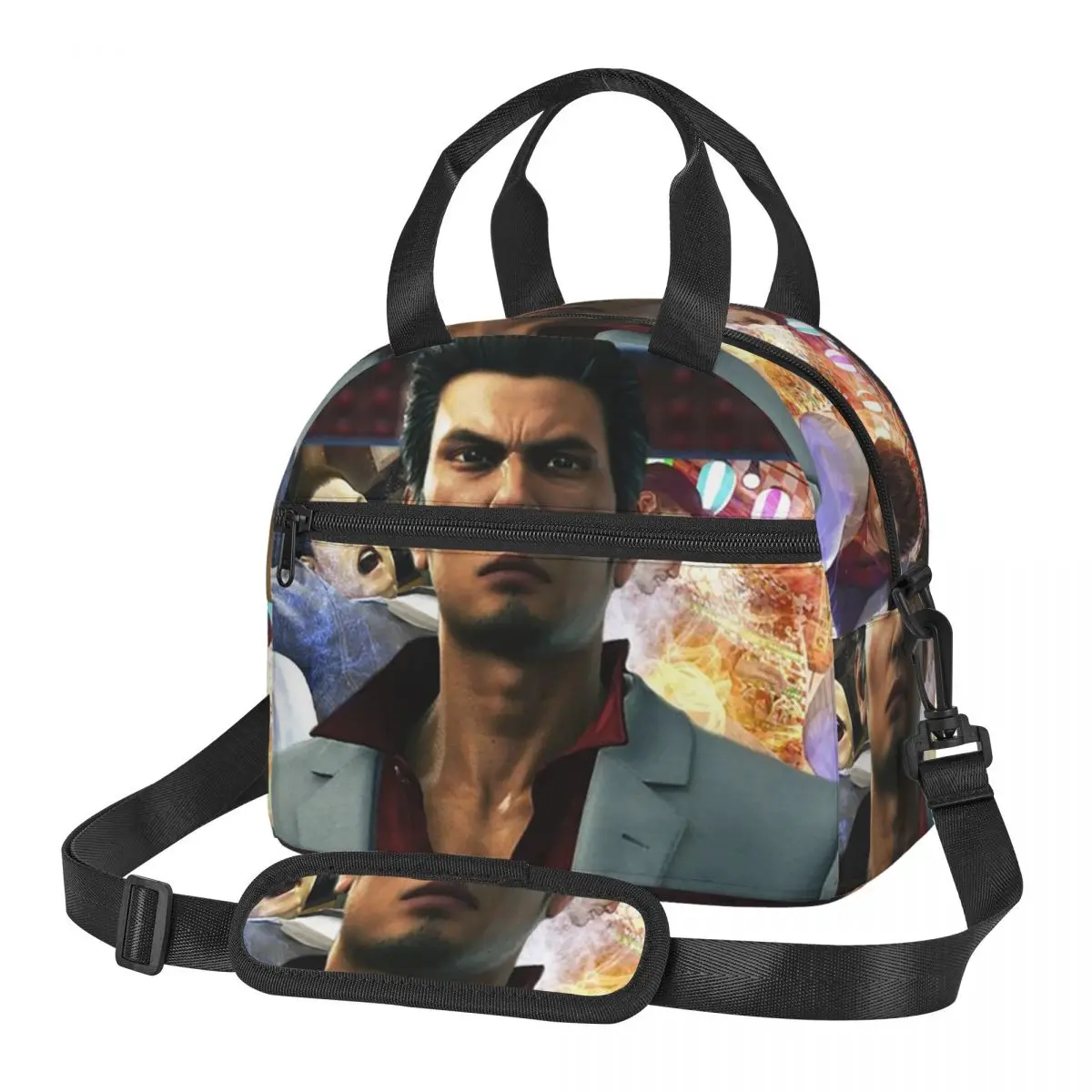 

Сумка-ланчбокс Kamurocho Kiryu Kazuma с термоизоляцией для женщин и детей, герметичная, для еды, термосумка-тоут