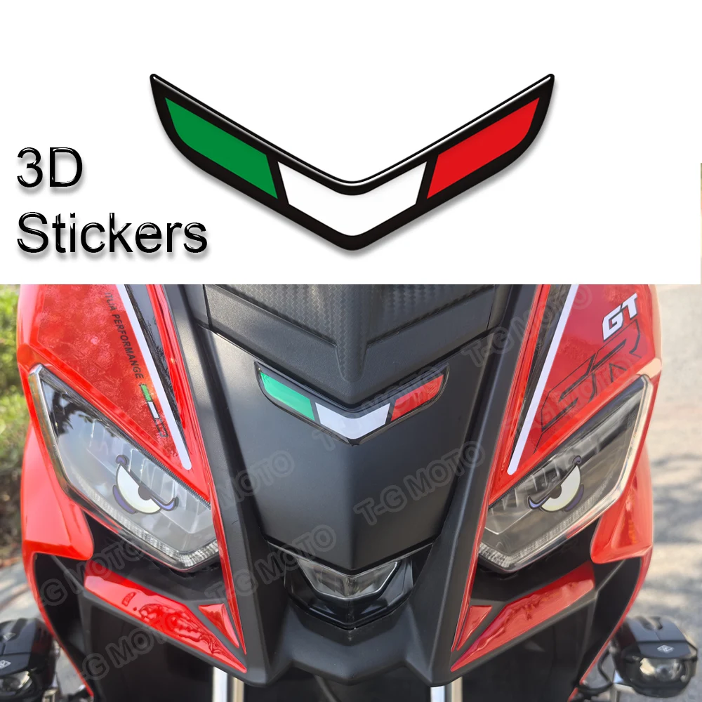 

For SR GT 125 200 Sport Replica Accessories 3D Stickers Tank Pad Motorcycle Protection Fairing Fender Sticker Decoration Decals