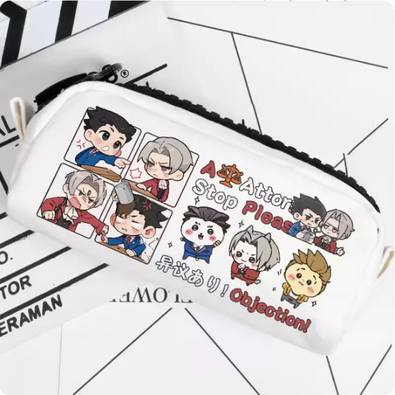 anime anime estojo oxford lona armazenamento bolsa estojo caneta escola 2392 01