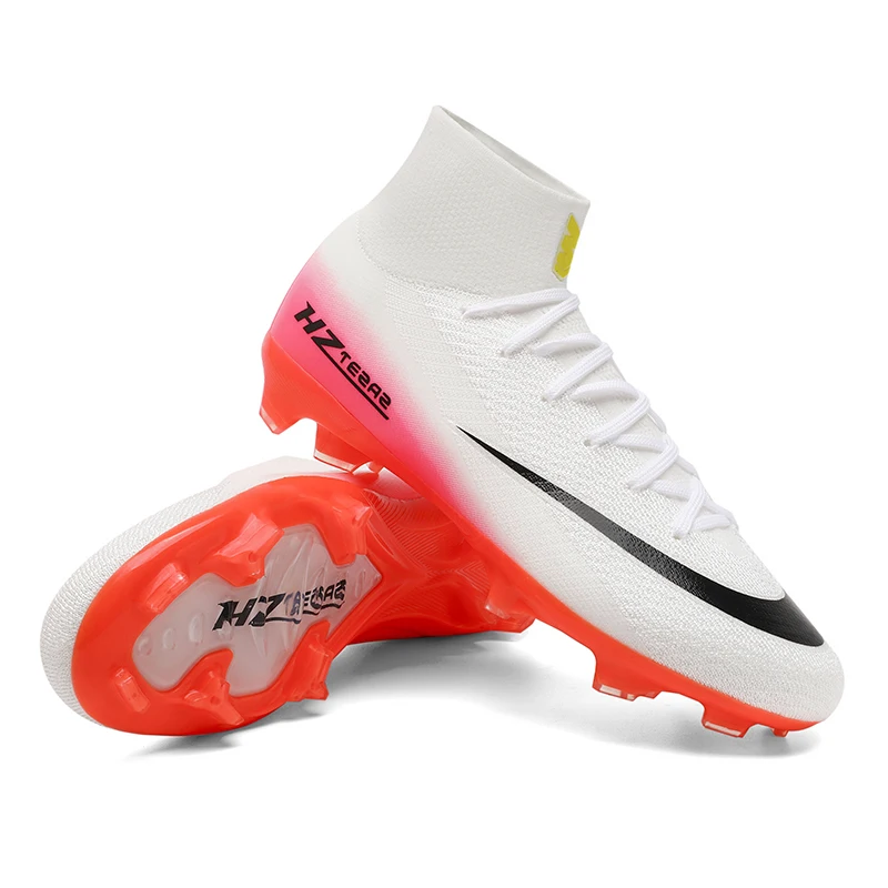 New Men Professional Soft Football Boots Sneakers Match Soccer Shoes Ultralight Futsal High-quality TF/FG Unisex Hot Sale Cleats