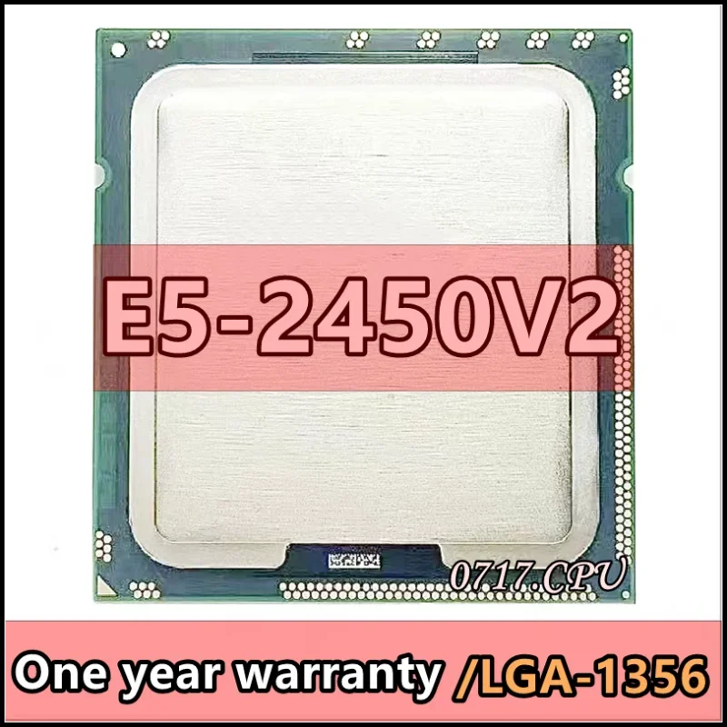 E5 2450V2 E5 2450 V2 SR1A9 2.5 جيجا هرتز 8-Core 16-Thread 20M 95W LGA 1356 E5-2450V2 E5-2450 V2