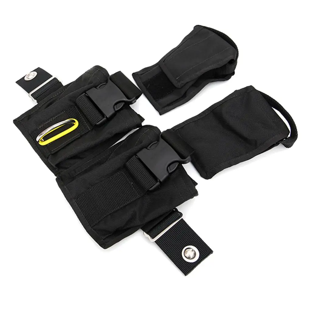 Scuba Weight Pocket 3.2KG Scuba Diving Weight Belt Pocket Weight Belt with Quick Release Buckle for Scuba Diving, Snorkeling